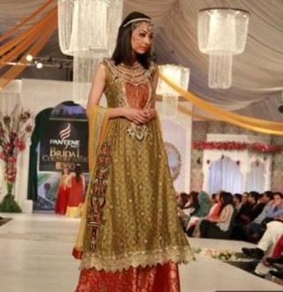 Saira Rizwan Bridal Dresses Collection at Pantene Bridal Couture Week