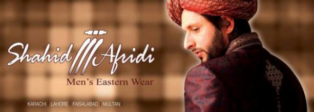 Shahid Afridi: Eastern Men’s Wear Collection