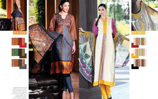 Batik Chiffon 2013 collection by Moon Textiles