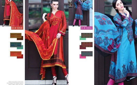 Batik Chiffon 2013 collection by Moon Textiles