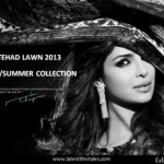 Fahad Hussayn Print Museum Lawn Collection 2013 by Ittehad Textiles