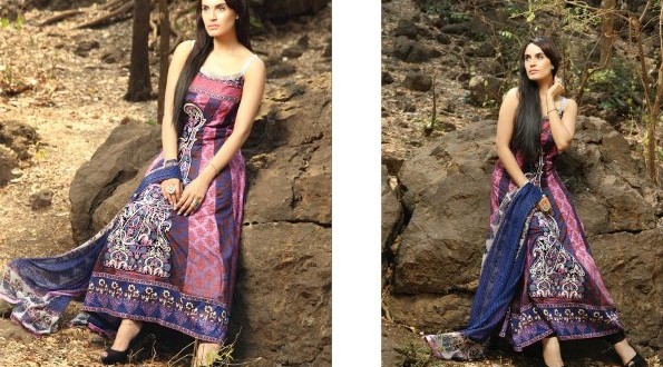 Nadia Hussain Premier Lawn Collection 2013