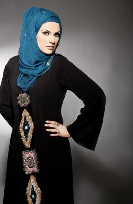 New Embroidered Abaya Designs