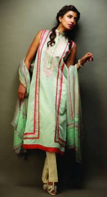 Khaadi Handwoven Silk Cotton Collection 2013 for Women