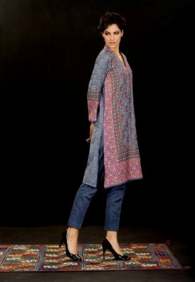 Khaadi Unstitched Winter Collection 2013 2014 for Women