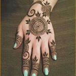 New Arabic Mehandi Design for Hands