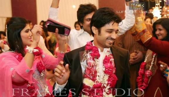 Sana Khan & Babar Khan Wedding Walima Pictures
