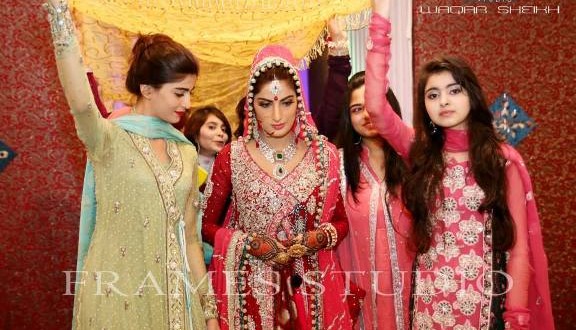 Sana Khan & Babar Khan Wedding Barat Pictures