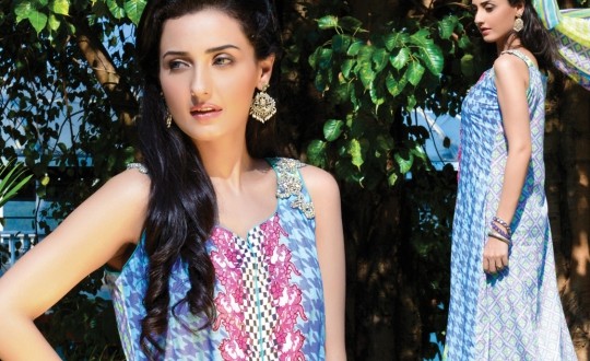 Ayesha-Somaya Summer Lawn Dresses Collection 2014