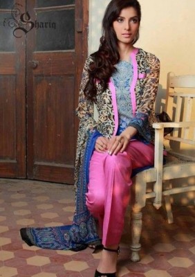Shariq Textiles Libas Crinkle Summer Lawn Collection
