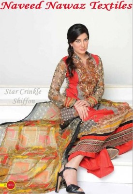 Star Classic Lawn & Star Crinkle Chiffon Summer Collection 2014