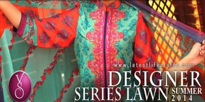 VS Fabrics Designer Series Summer Lawn 2014 Dresses