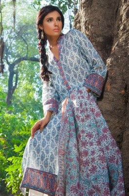 Khaadi Lawn Spring/Summer Dresses 2014