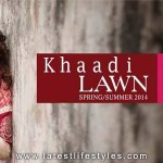 Khaadi Lawn Spring/Summer Dresses 2014