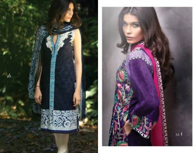 Fashion Designer Sana Safinaz Summer Lawn 2014 Catalogue