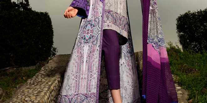 Sobia Nazir Spring/Summer Lawn Dresses Designs 2014