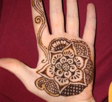 Mehndi Design or Henna Tattoo for Kids