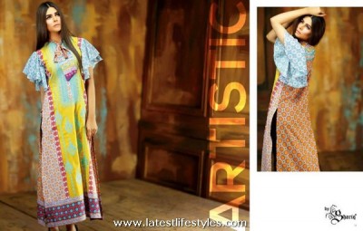 Subhata Kurti Collection 2015 by Shariq Textiles