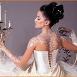 Bridal White Henna Tattoos for Weddings