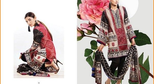 Sana Safinaz New Lawn Designs 2015 Fashion