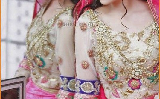 Pakistani Actress Sarah Khan Bridal PhotoShoot
