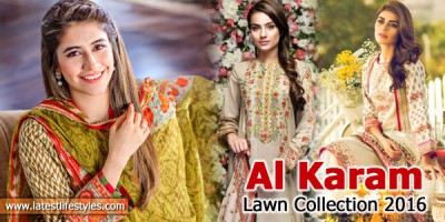 Al Karam Lawn Collection 2016